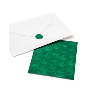 Foil Grad Cap Envelope Seals Green Gartner Studios Seals 68220