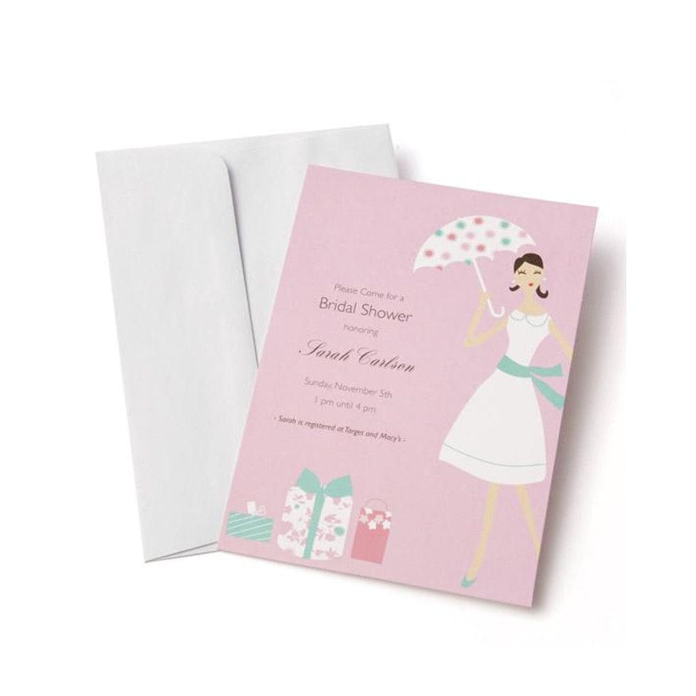 Gifts & Umbrella Bridal Shower Invitations Gartner Studios Invitations 46004