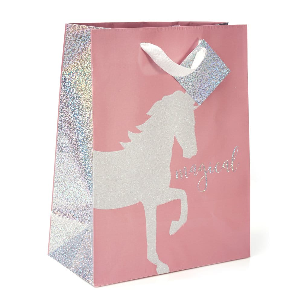 Glitter Unicorn Medium Gift Bag Gartner Studios Gift Bags 25713