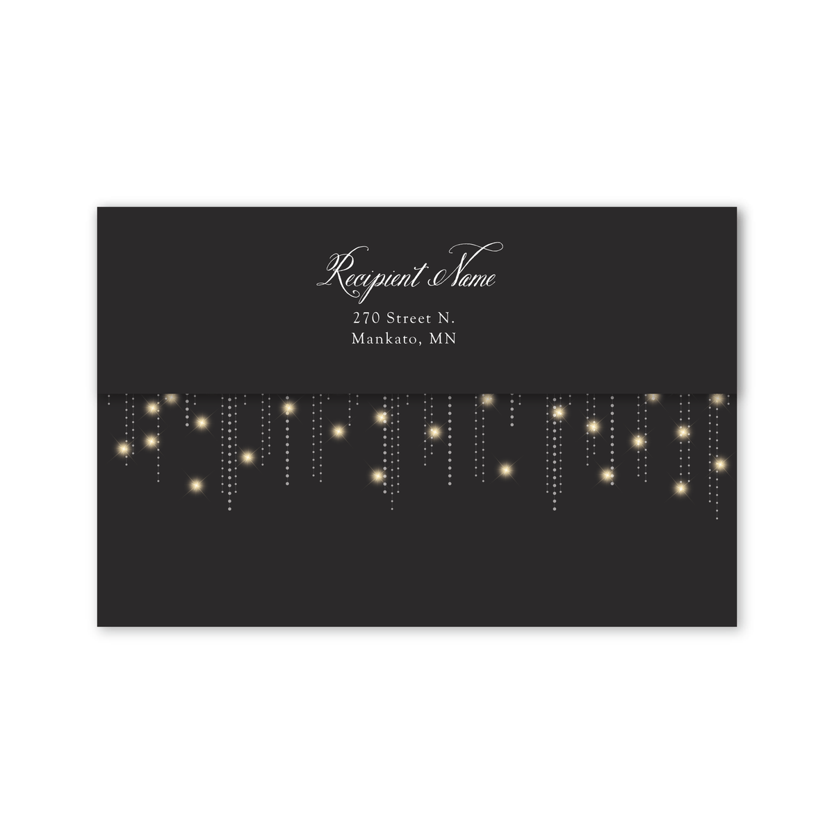Glowing Strands All-in-One Wedding Invitation Gartner Studios All-in-One Wedding Invitation 98526