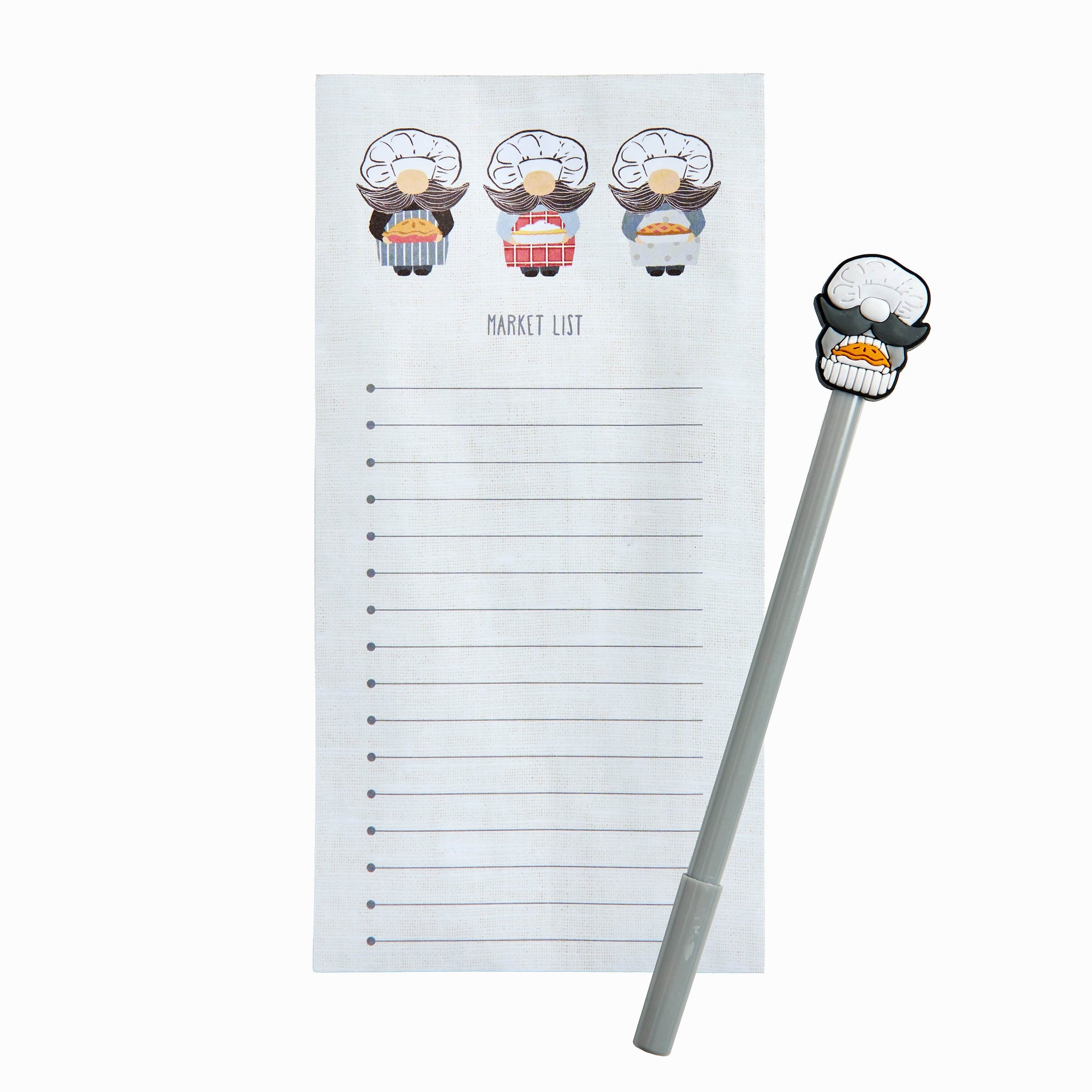 Gnome List Pad with Pen Gartner Studios Notepads 54940
