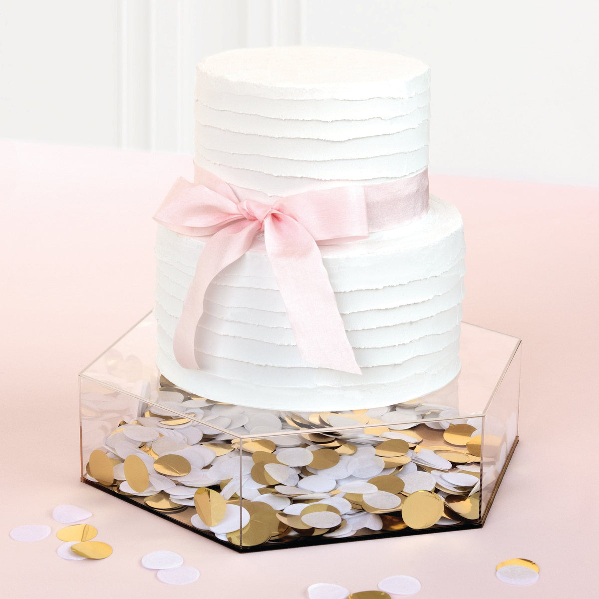 Gold Acrylic Cake Stand Style Me Pretty Cake Stand 55830
