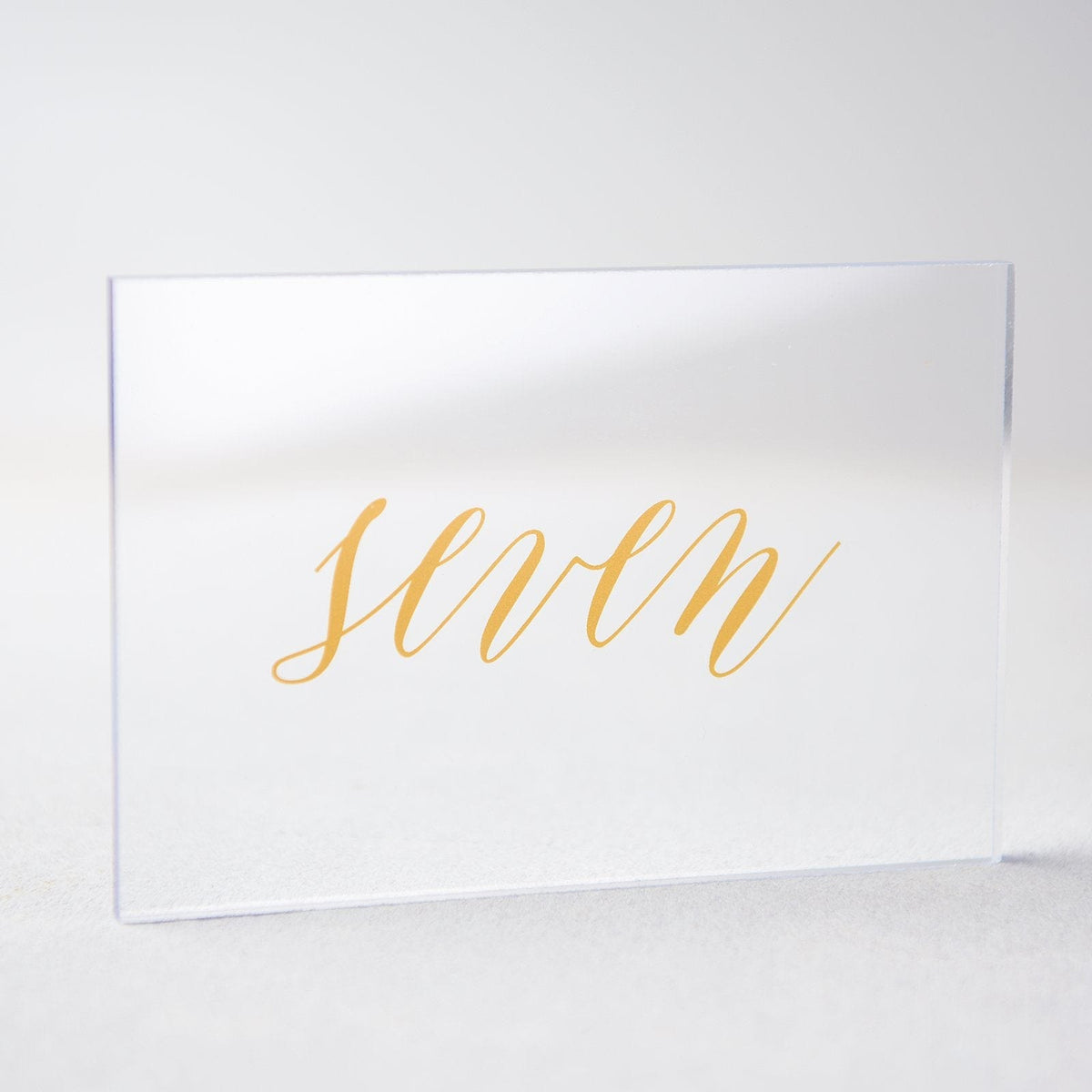 Gold Acrylic Table Numbers Number 7 Gartner Studios Table Numbers 43289