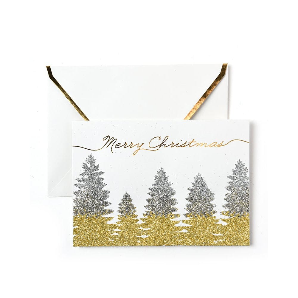 Gold And Silver Glitter Ombre Holiday Greeting Card Set Gartner Studios Greeting Cards 57248