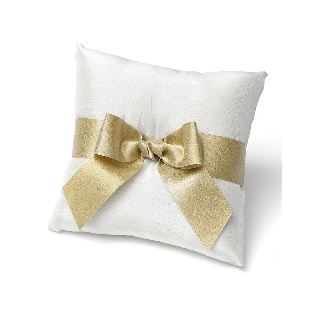 Gold Bow Ring Bearer Pillow Gartner Studios Ring Bearer Pillow 37436