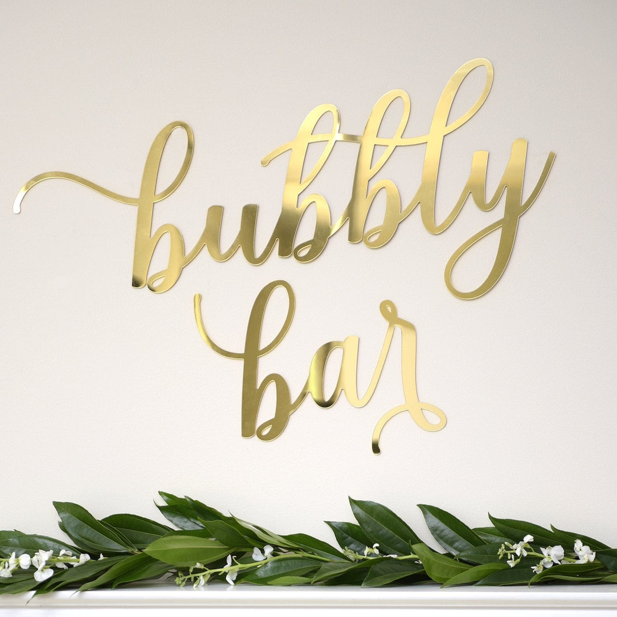 Gold Bubbly Bar Acrylic Sign Gartner Studios Acrylic Sign 44328