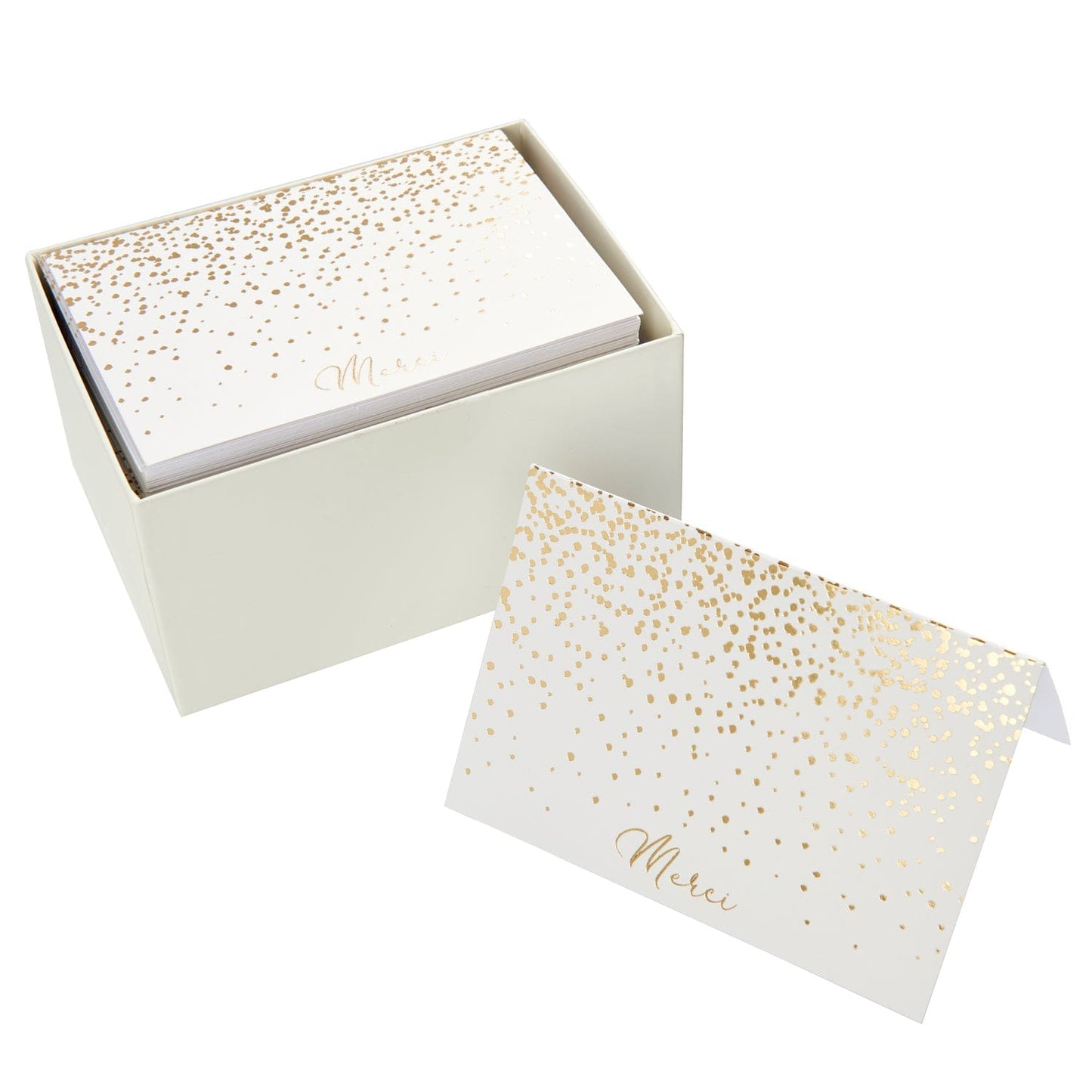 Gold Dot Merci Cards - Set of 50 Gartner Studios Cards - Thank You 94932