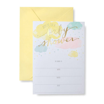 Gartner Studios ~ PKG 8 BABY SHOWER INVITATIONS/MaraMi
