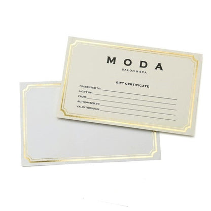 Gold Foil Certificate Paper - 10 Count Gartner Studios Certificate Paper 73871