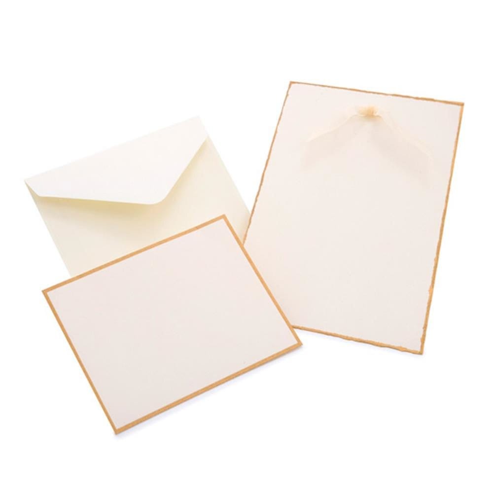 Gold Foil Deckled Edge Print At Home Invitation Kit Gartner Studios Invitations 61405