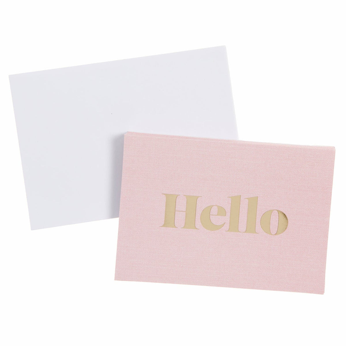 Gold Foil Hello Note Cards - 15 Count Roobee Note Cards 53669
