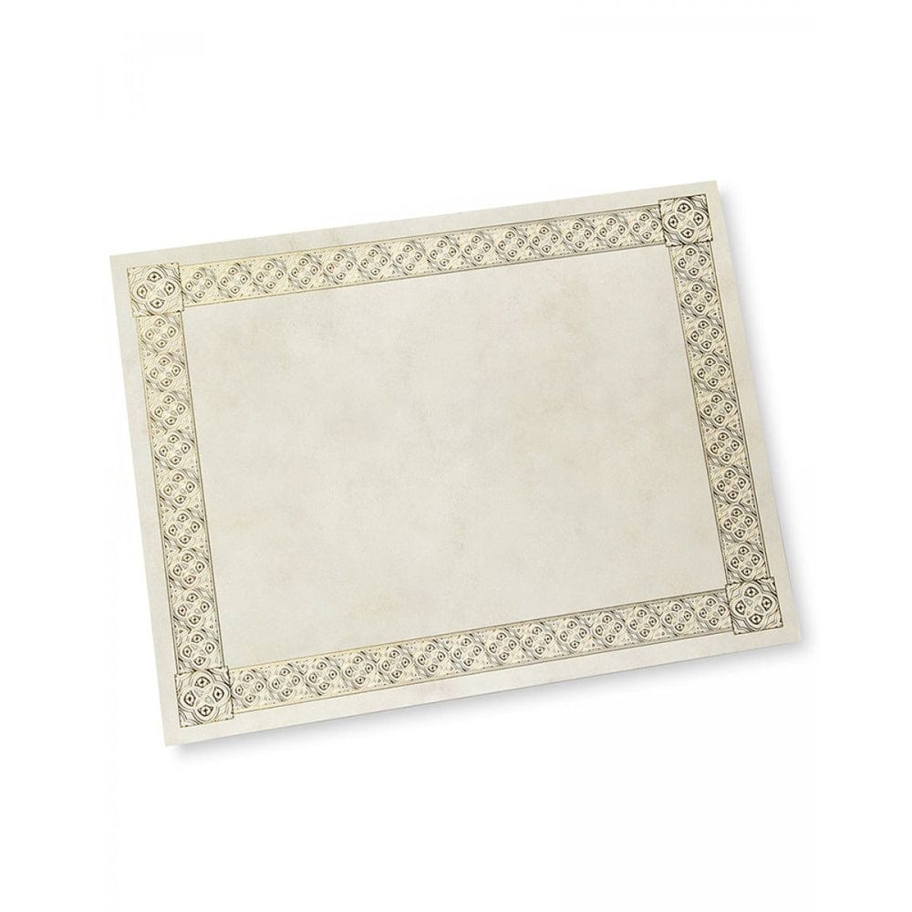 Gold Foil Parchment Certificate Paper- 15 Count Gartner Studios Certificate Paper 77743