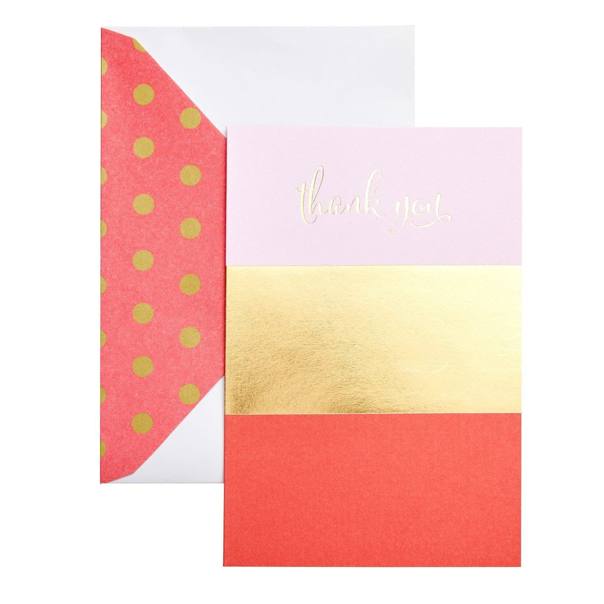 Gold Foil + Pink Thank You Cards Gartner Studios Cards - Thank You 83767