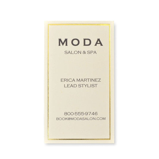 Gold Foil Printable Business Cards Gartner Studios Business Cards 65532