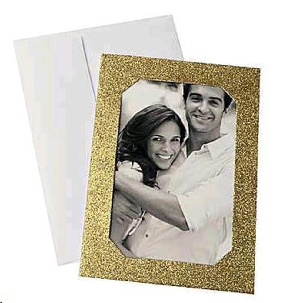 Gold Glitter Photo Cards Gartner Studios Cards - Christmas 83772