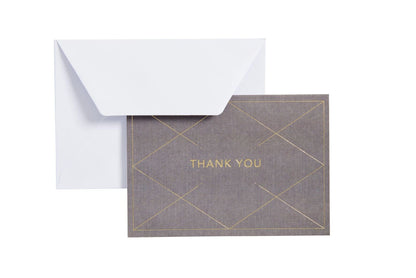 Gray Thank You Cards  - 20 Count Gartner Studios Note Cards 94647