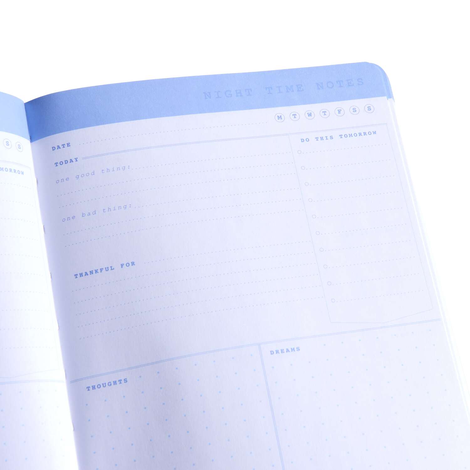 Navy Nightly Notes Journal Gartner Studios