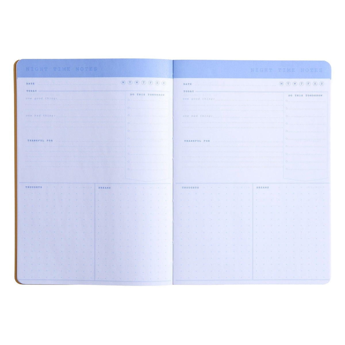 Navy Nightly Notes Journal Gartner Studios