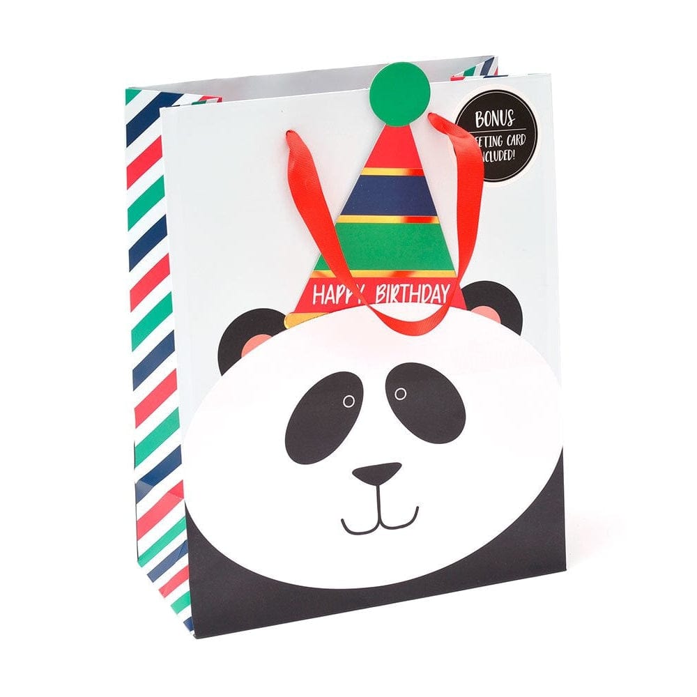 Happy Panda Medium Gift Bag With Greeting Card Gartner Studios Gift Bags 31830