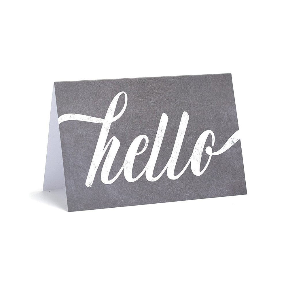 'Hello' Chalkboard Note Cards Gartner Studios Note Cards 83766