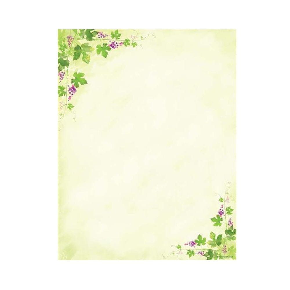 Ivy & Grapes Stationery Paper - 40 Count Gartner Studios Stationery Paper 61828