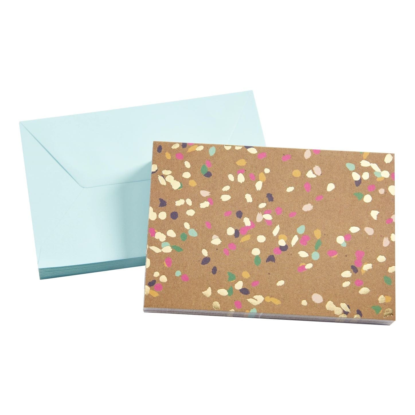 Kraft Confetti Cards  - 20 Count Gartner Studios Note Cards 94136