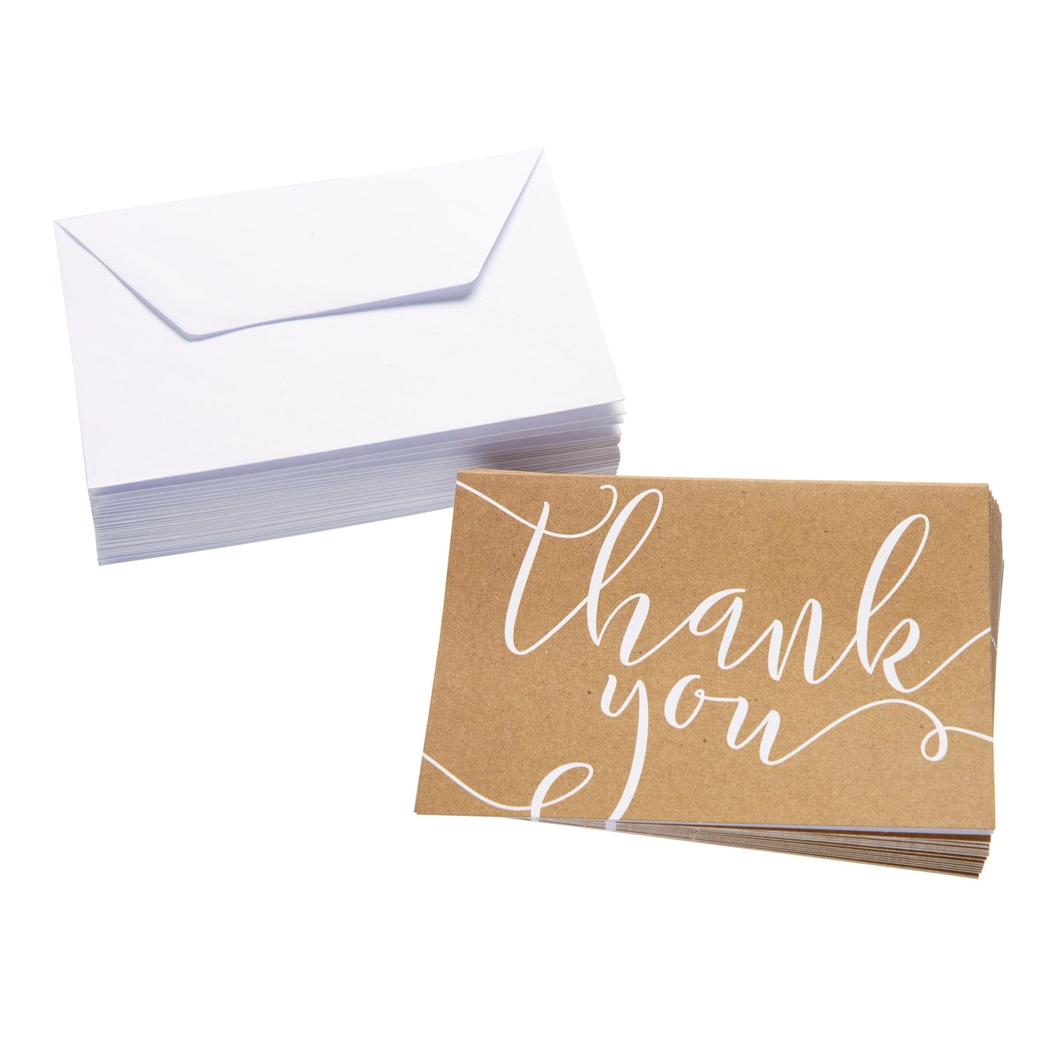 Kraft Thank You Cards - Set of 50 Gartner Studios Cards - Thank You 94142