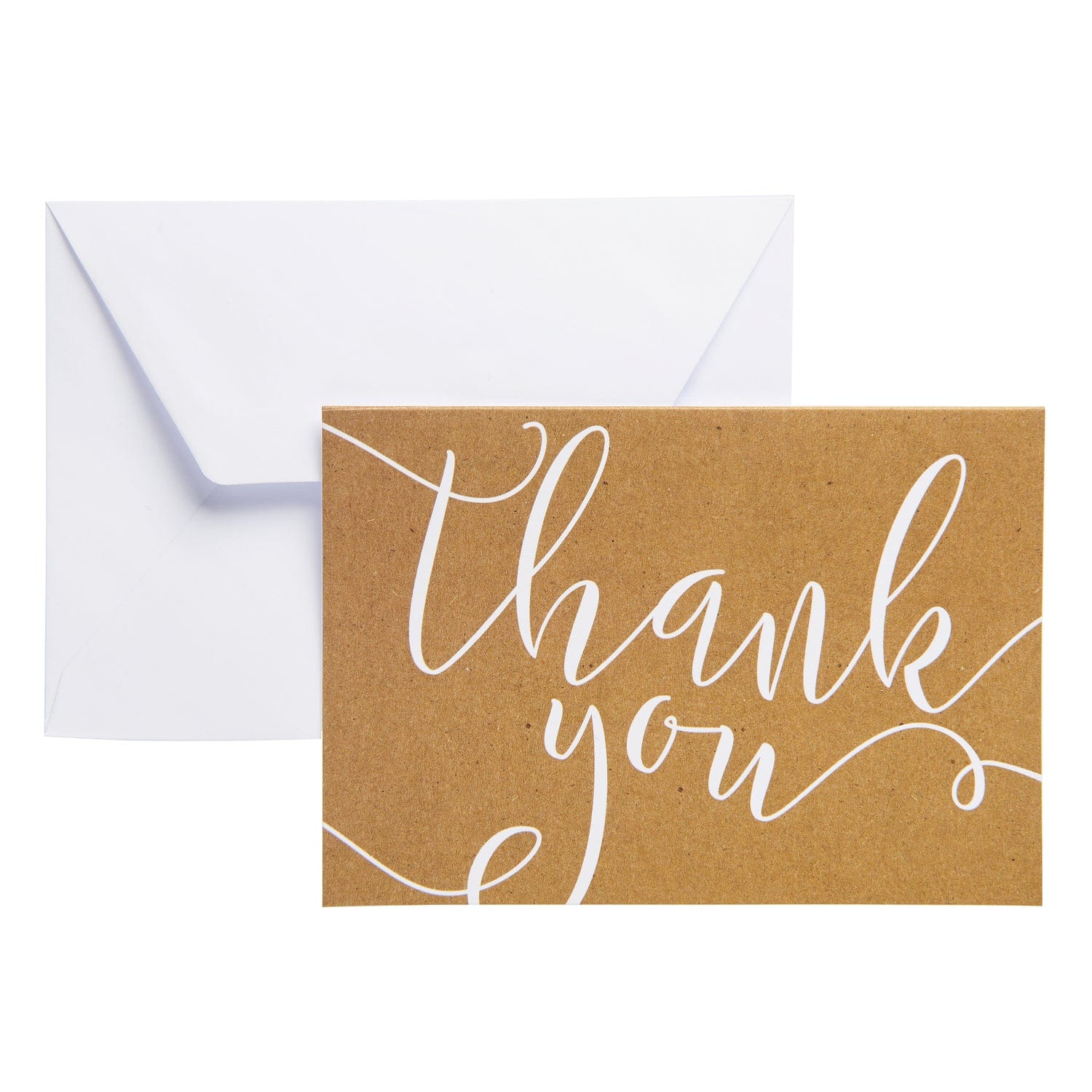 Kraft Thank You Cards - Set of 50 Gartner Studios Cards - Thank You 94142