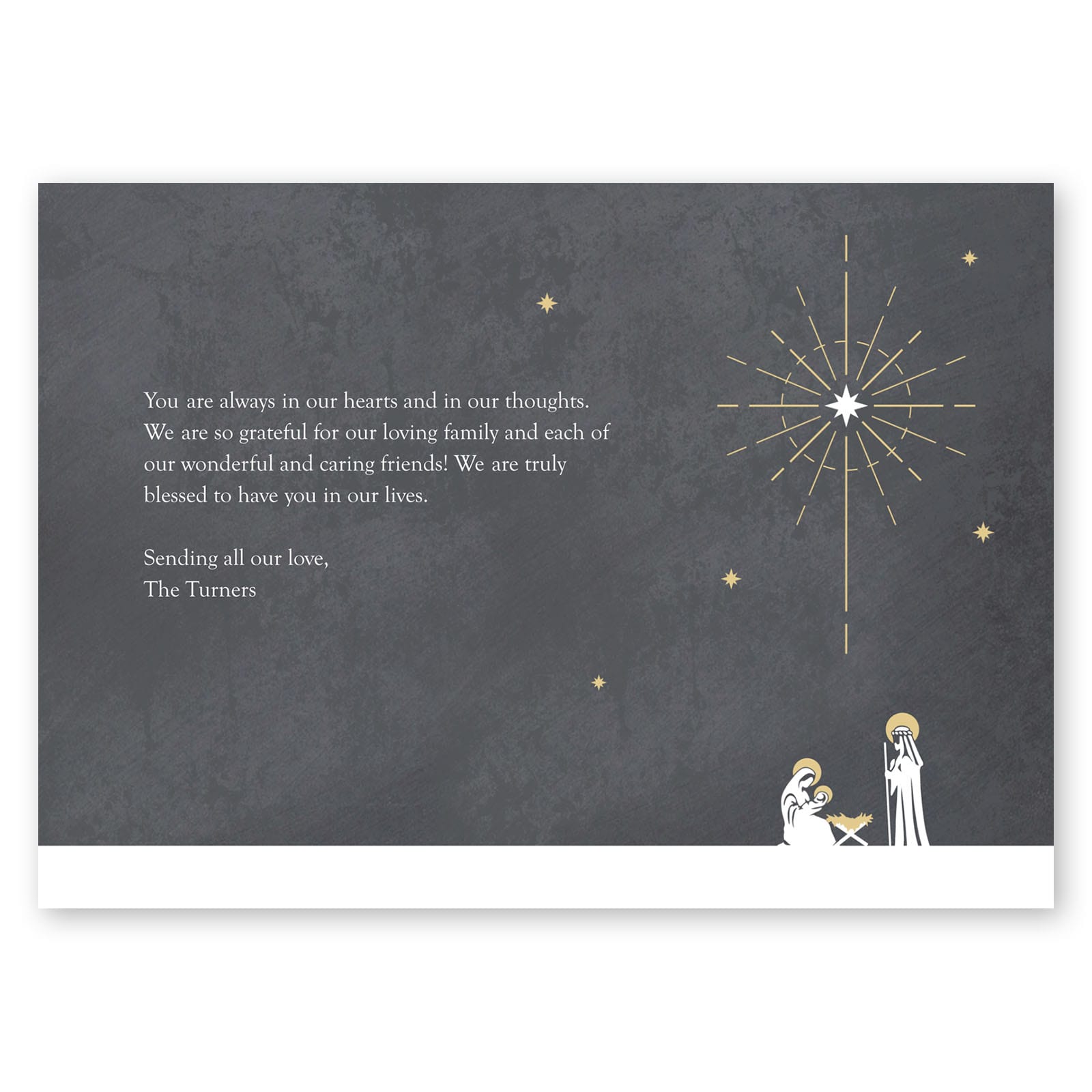 Lord At Thy Birth Holiday Card Gartner Studios Christmas Card