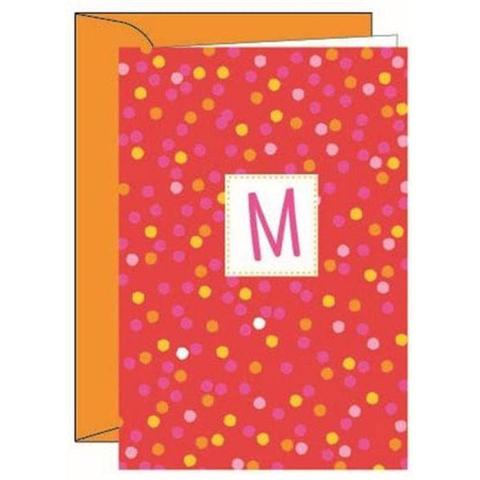 "M" Monogram Notecards 10Ct Gartner Studios Note Cards 80457
