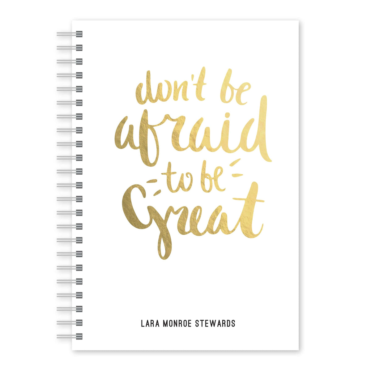 Make Things Happen Custom Notebook Gold Gartner Studios Notebooks 97510