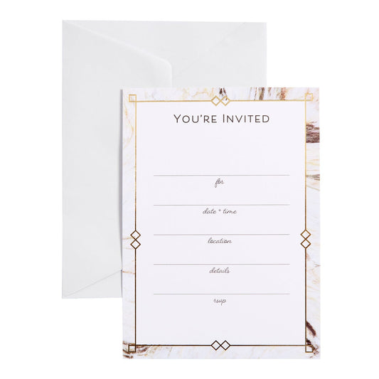 Marble - Hand-write or Print Your Own Invitations - Set of 20 Gartner Studios Invitations 94132