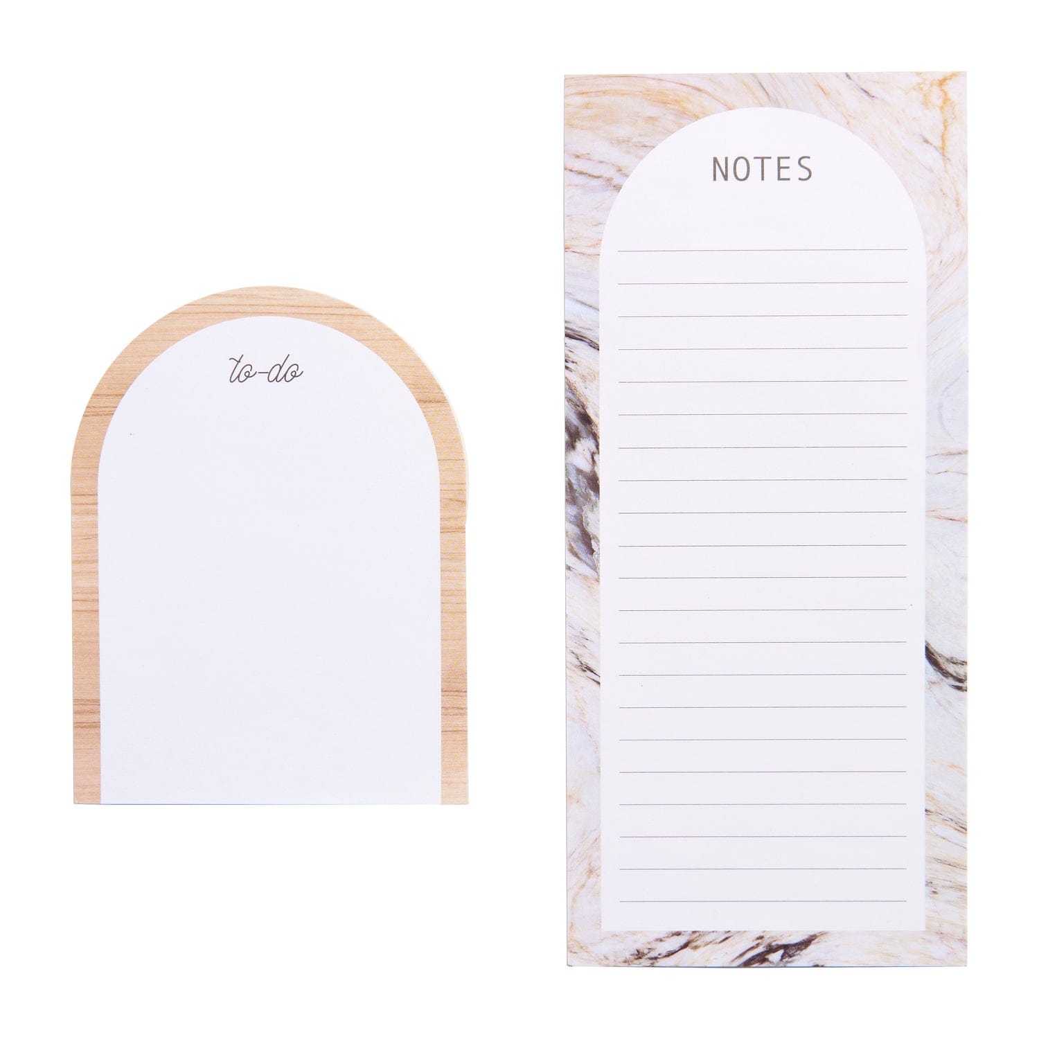 Marble Listpads - Set of 2 George Stanley Notebooks 94643