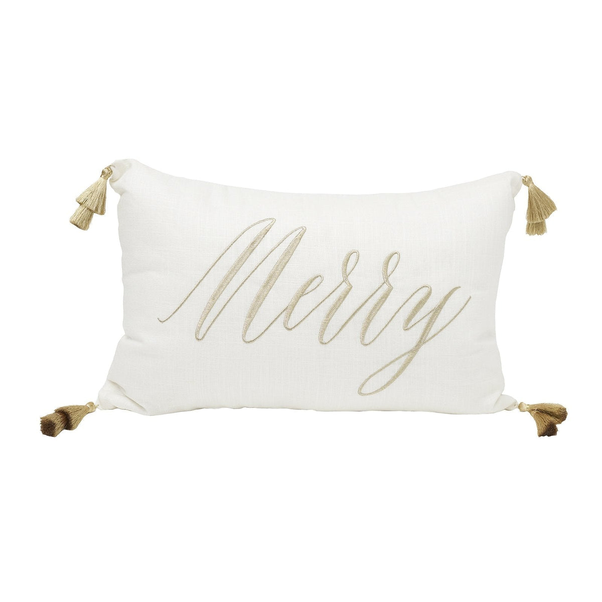 Merry Gold Throw Pillow Gartner Studios Pillow 45543