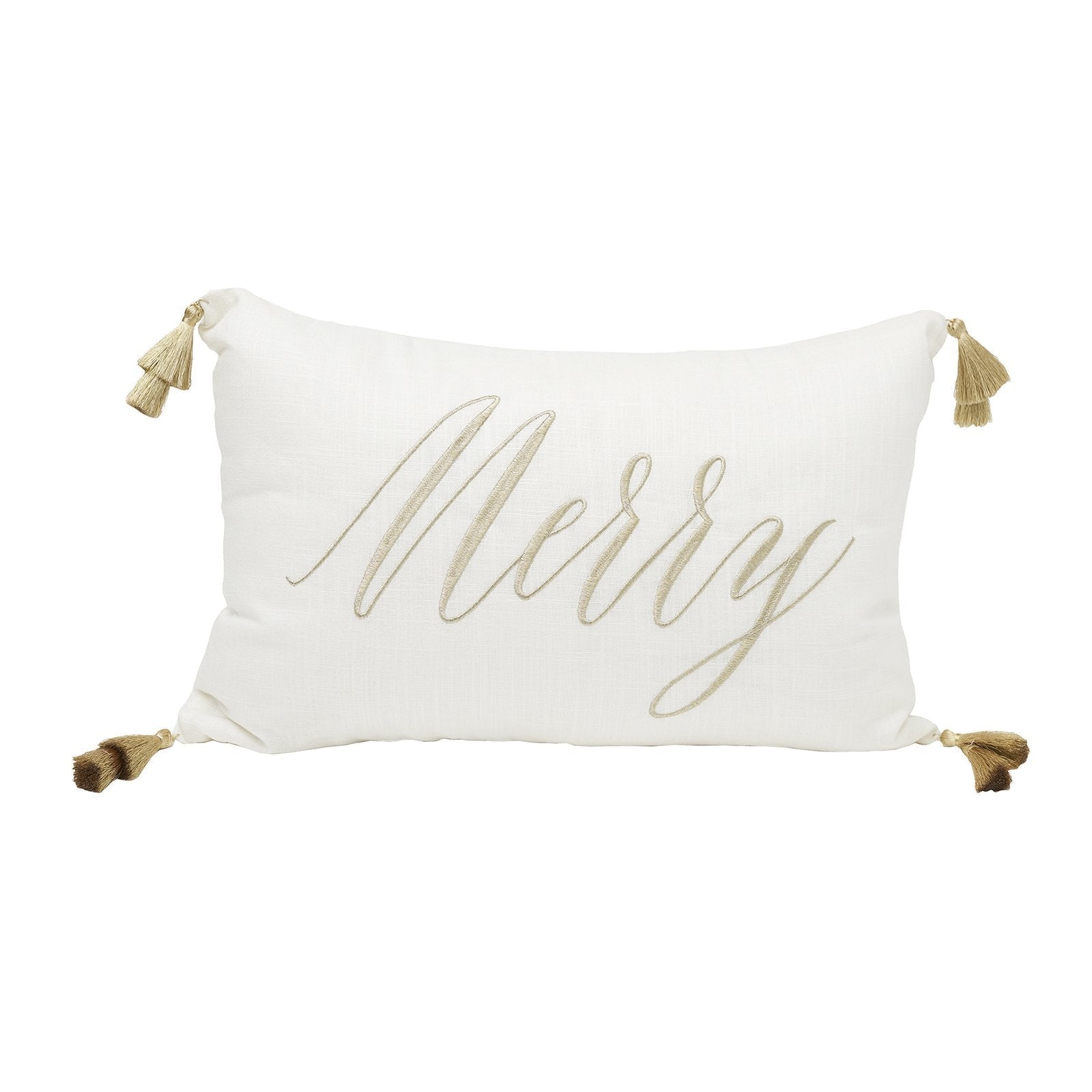 Merry Gold Throw Pillow Gartner Studios Pillow 45543