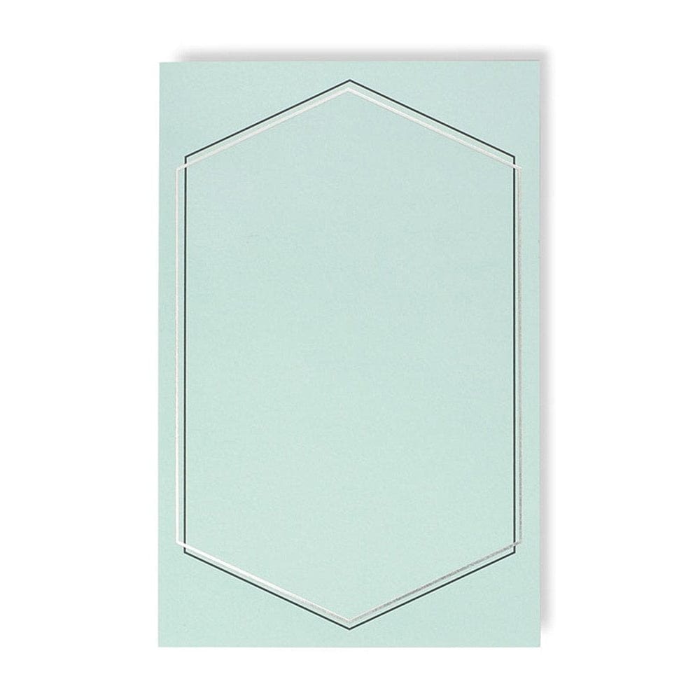 Mint & Silver Print At Home Invitations Gartner Studios Invitations 27504