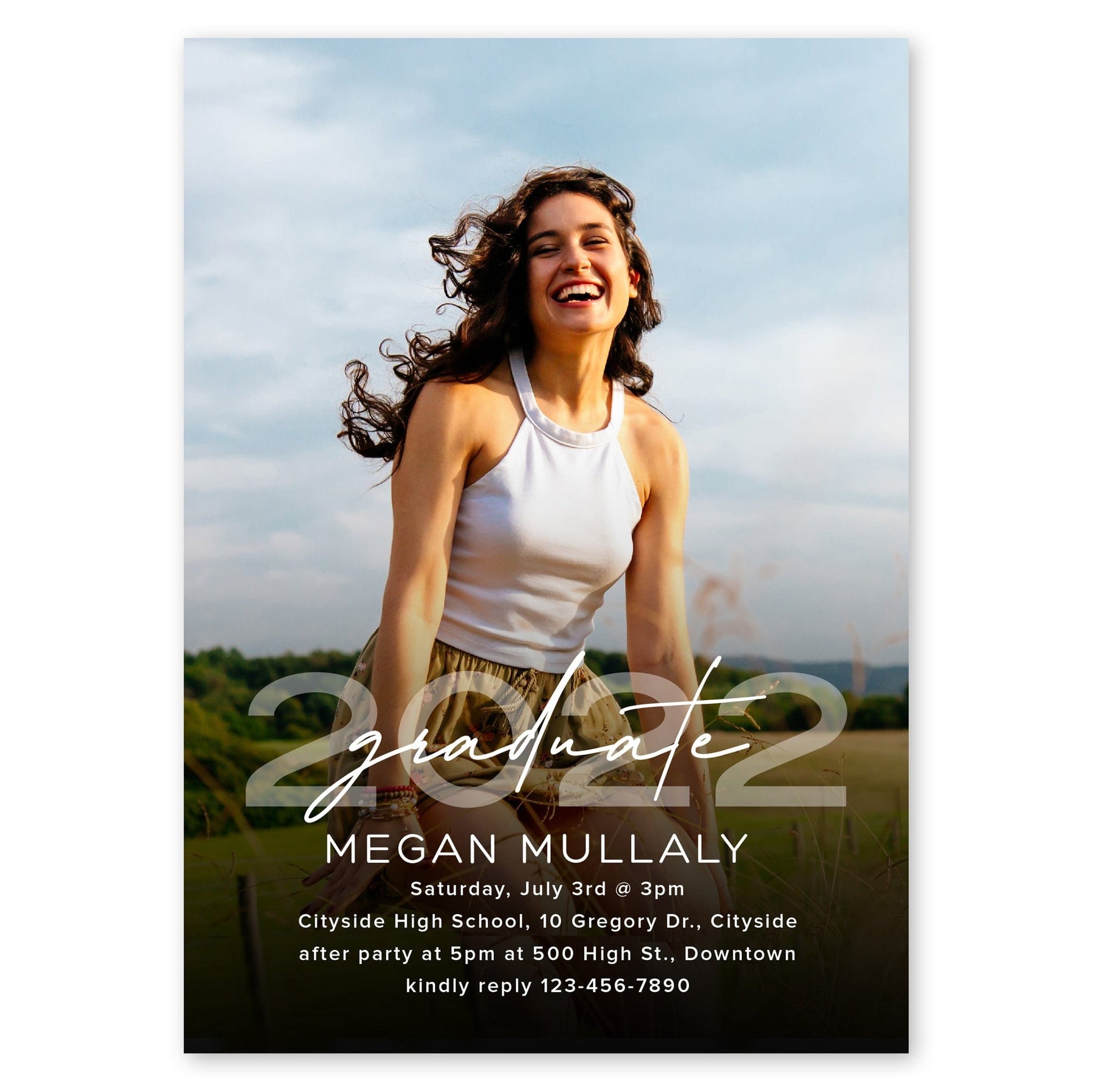 Graduation Offering College Grad Announcement Templates Free Graduation Announcement