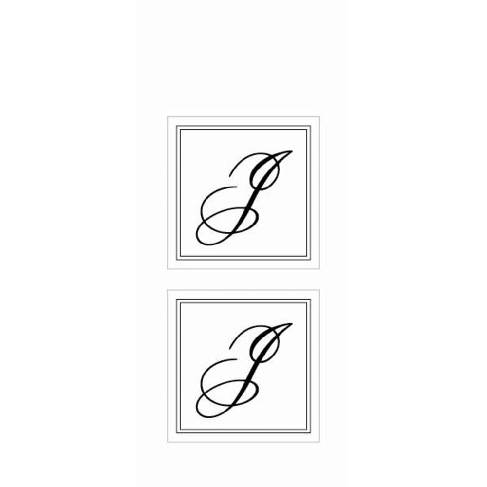Monogram Envelope Seal Stickers J Gartner Studios Seals 86162