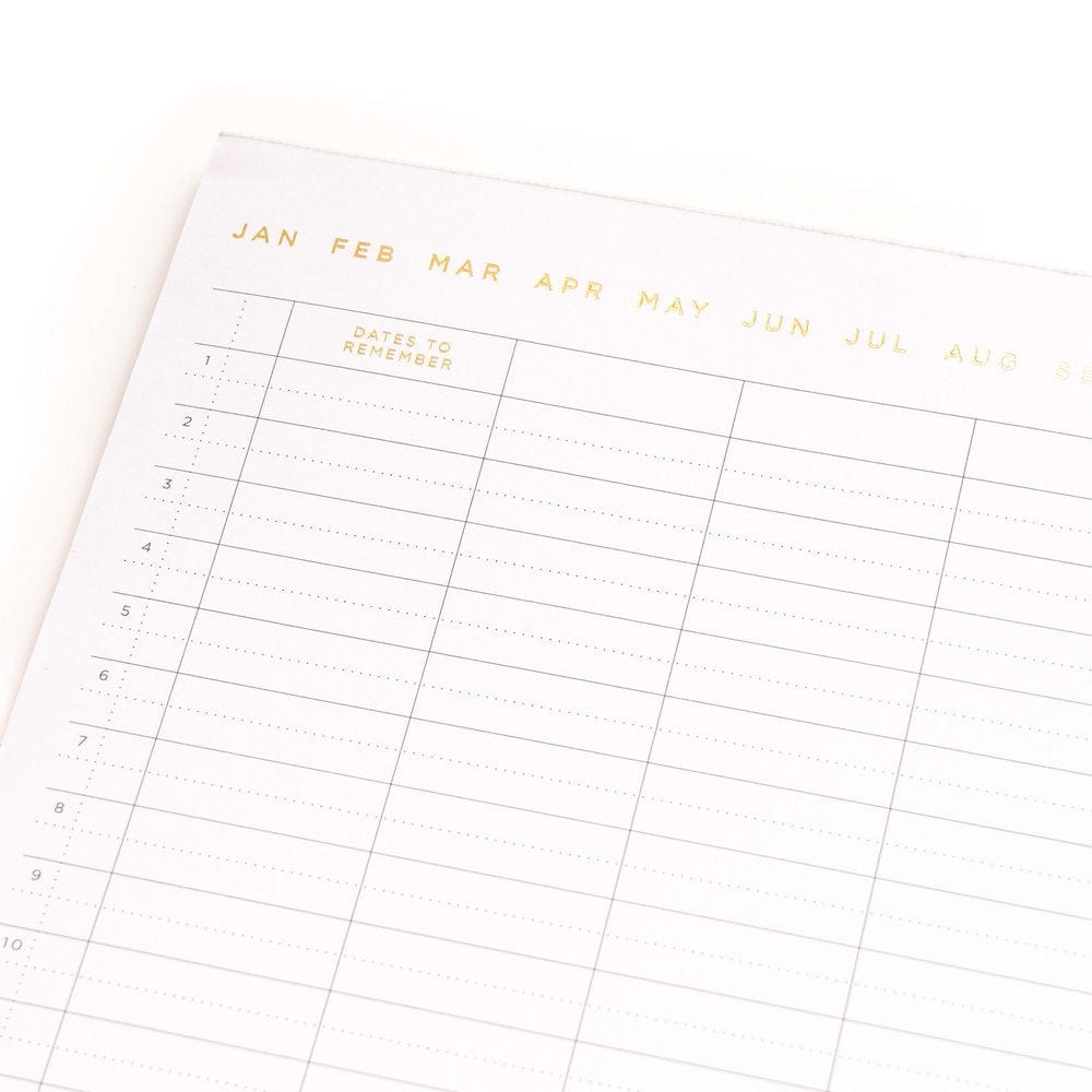 Monthly Planning Pad russell+hazel Planner 55757