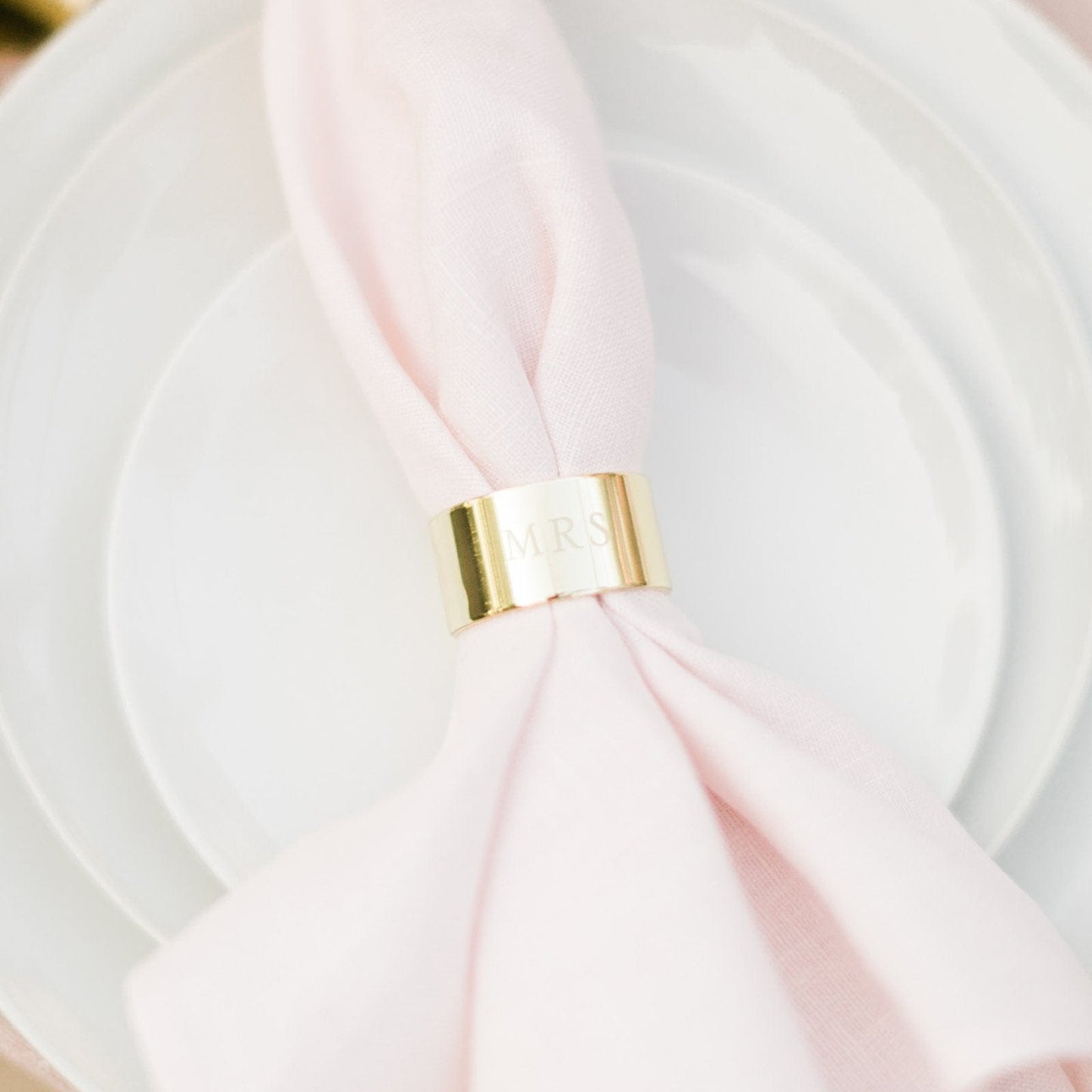 Mr and Mrs Napkin Rings - 2 Count Gartner Studios Napkin Ring 36155