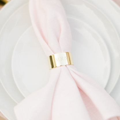 Mr and Mrs Napkin Rings - 2 Count Gartner Studios Napkin Ring 36155