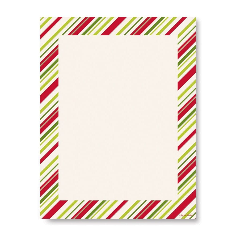 Multi Stripe Stationery Paper - 25 Count Gartner Studios Stationery Paper 79856