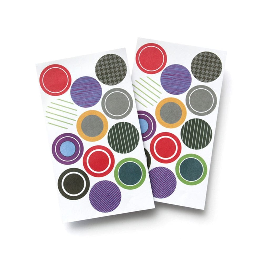 Multicolored Patterned Envelope Sticker Seals