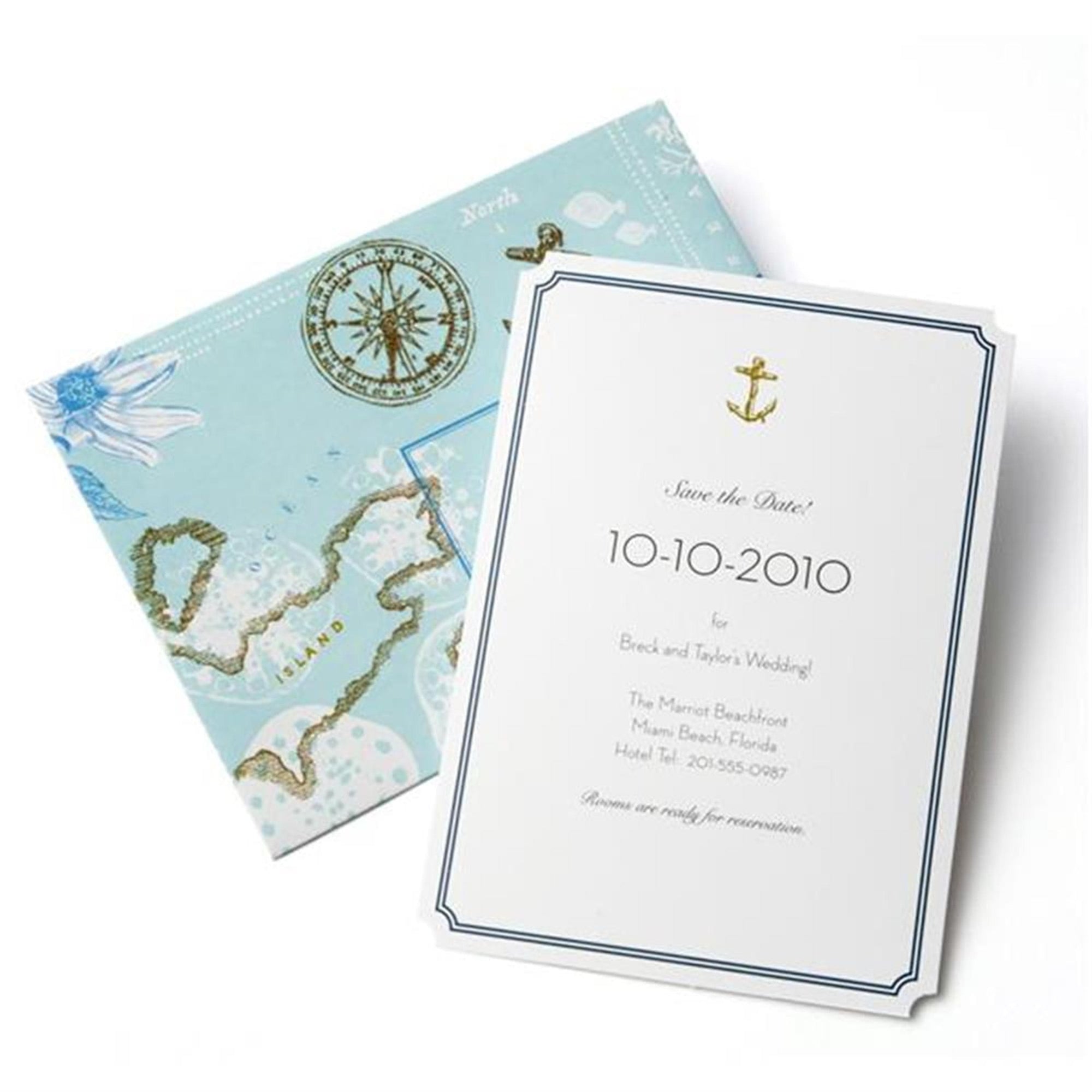 Nautical Print At Home Invitations Gartner Studios Invitations 92336