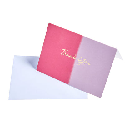 Ombre + Speckle Notecard Set - 50 Count Gartner Studios Cards - Thank You 59735