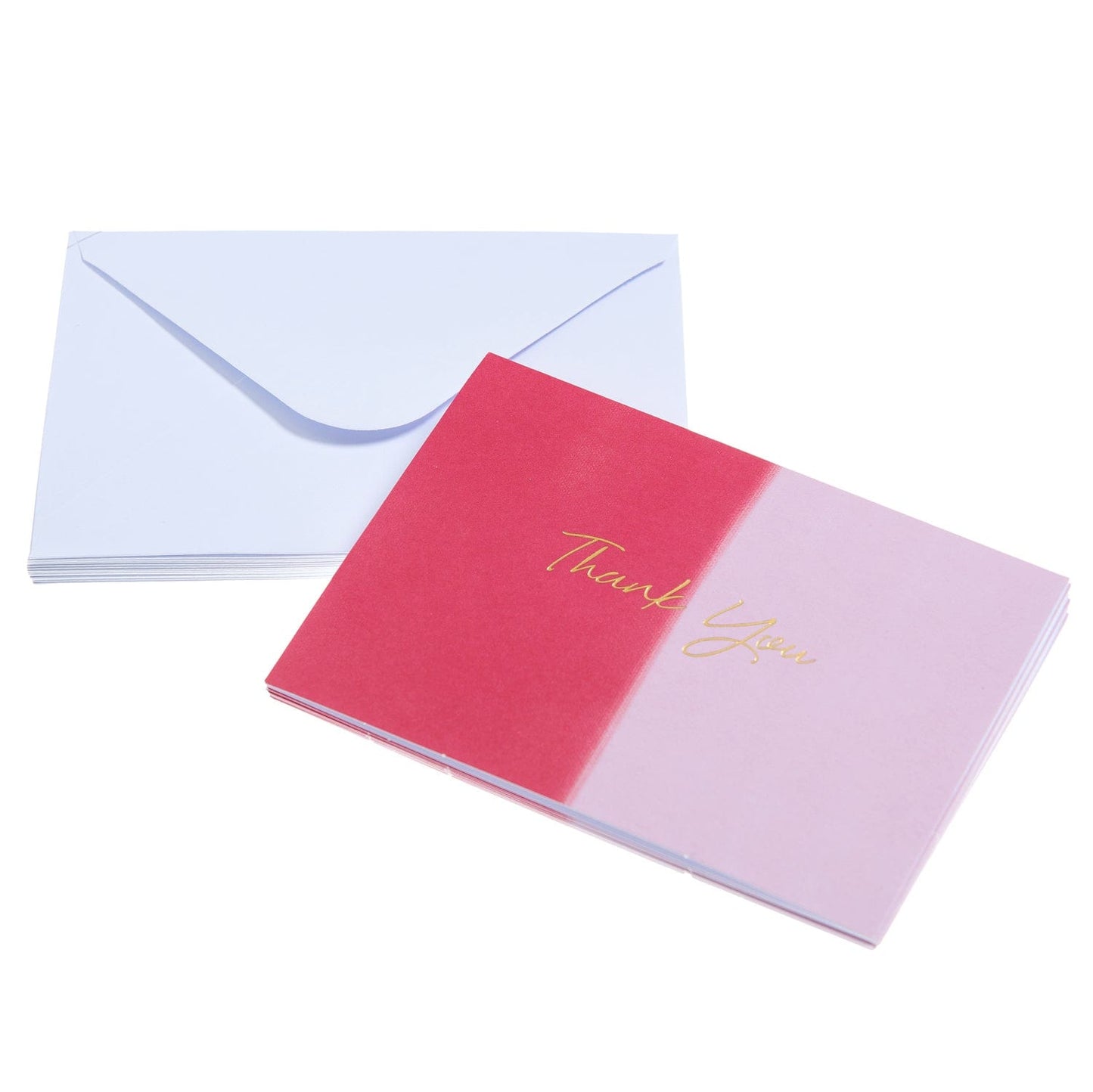 Ombre + Speckle Notecard Set - 50 Count Gartner Studios Cards - Thank You 59735