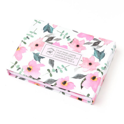 Painterly Pastel Pink Note Card Set Gartner Studios Note Cards 36080