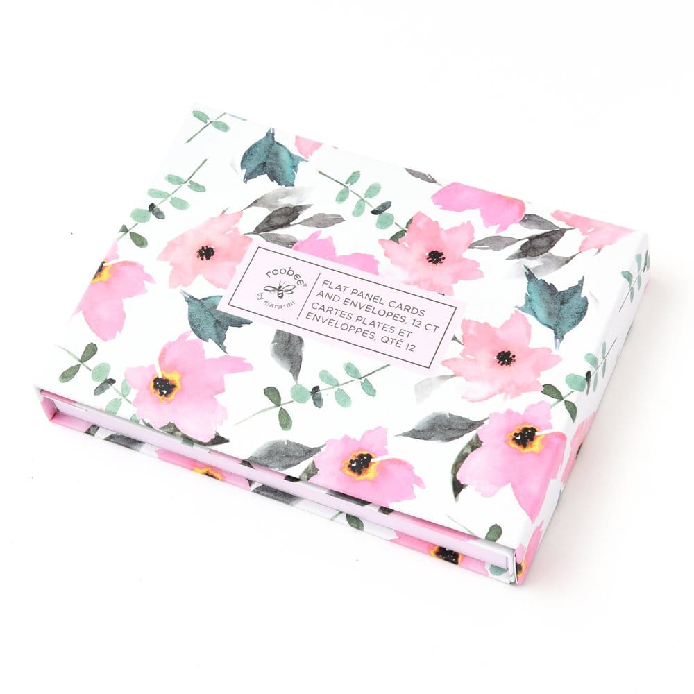 Painterly Pastel Pink Note Card Set | Gartner Studios