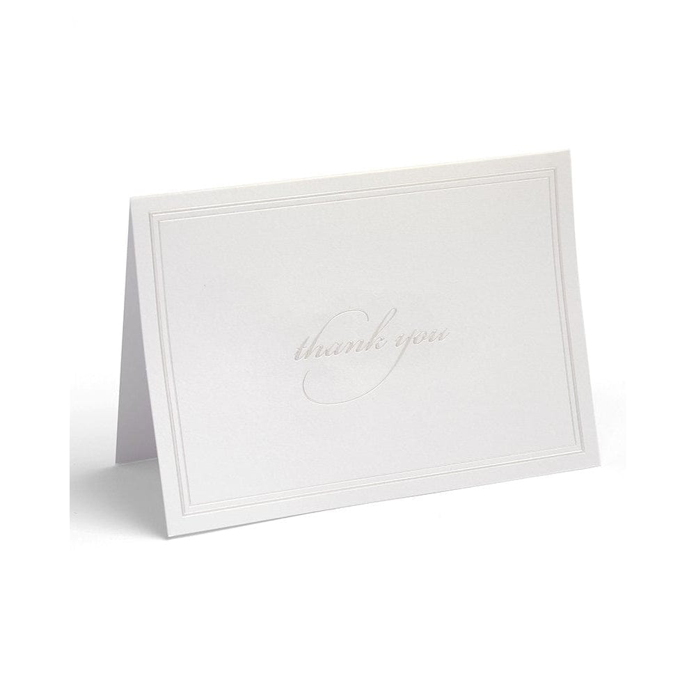 Pearl Border Thank You Cards | Gartner Studios