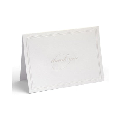Pearl Border Thank You Cards White / 20 Gartner Studios Cards - Thank You 89157